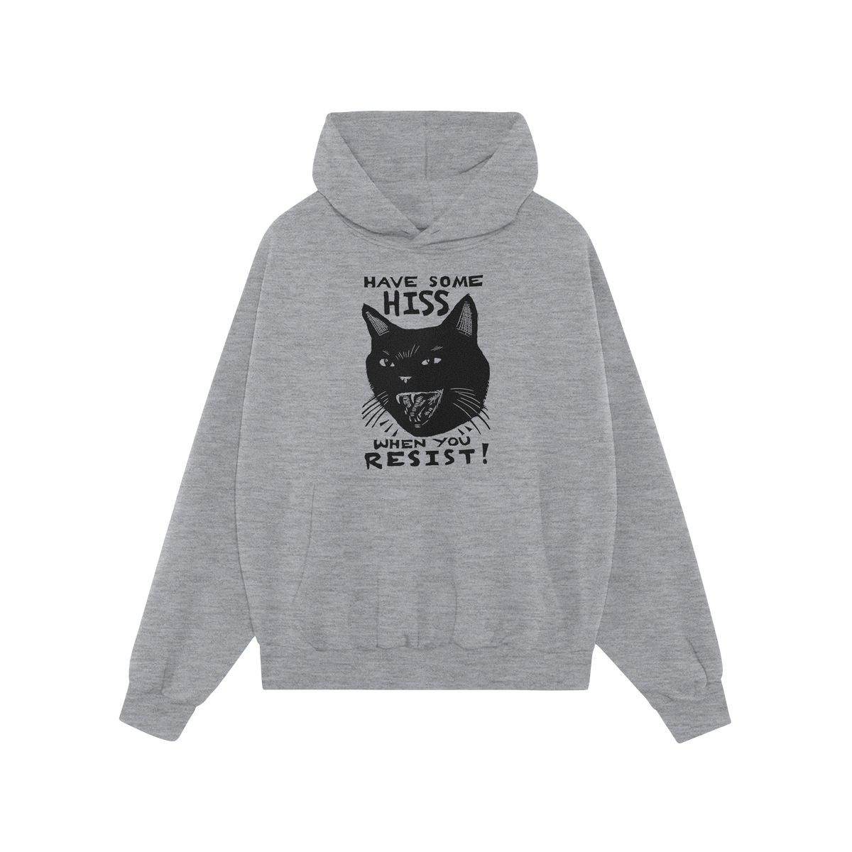 Hiss When You Resist Cat Hoodie