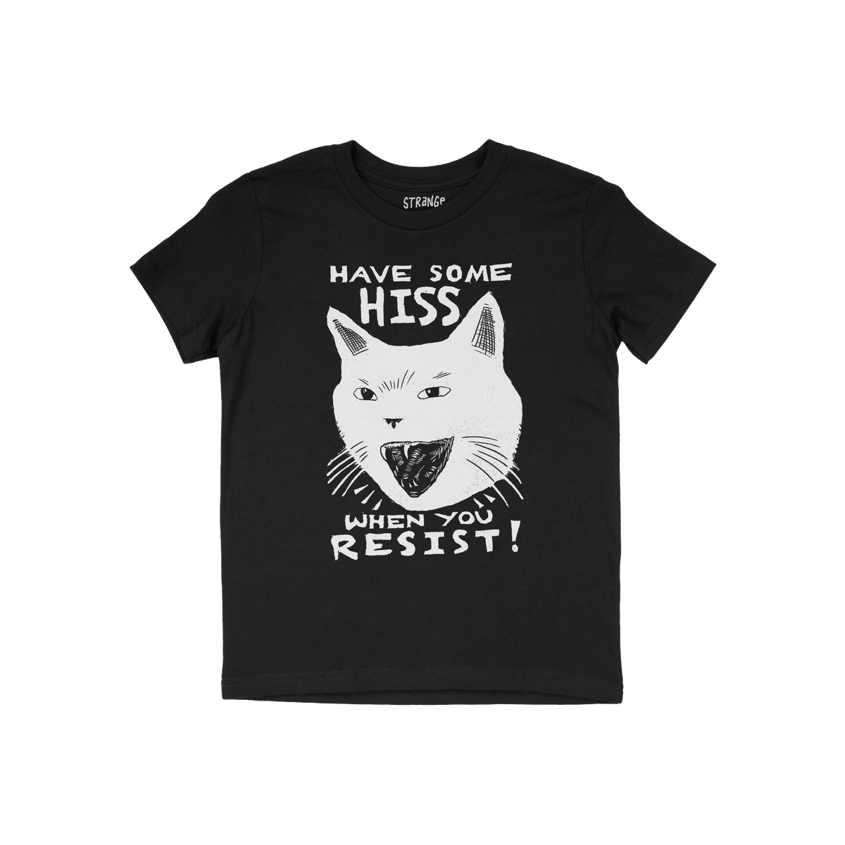 Hiss When You Resist Cat Kids T-shirt