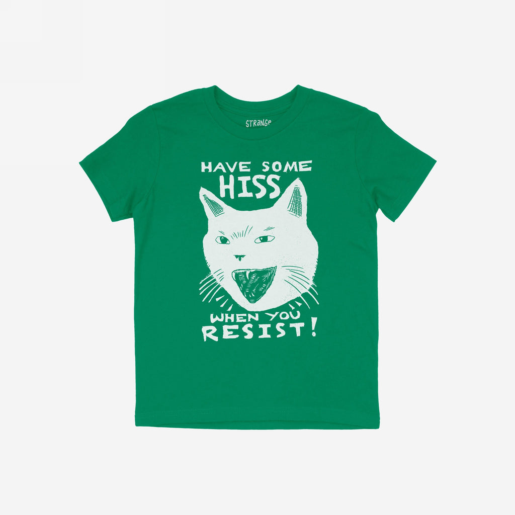 Hiss When You Resist Cat T-shirt