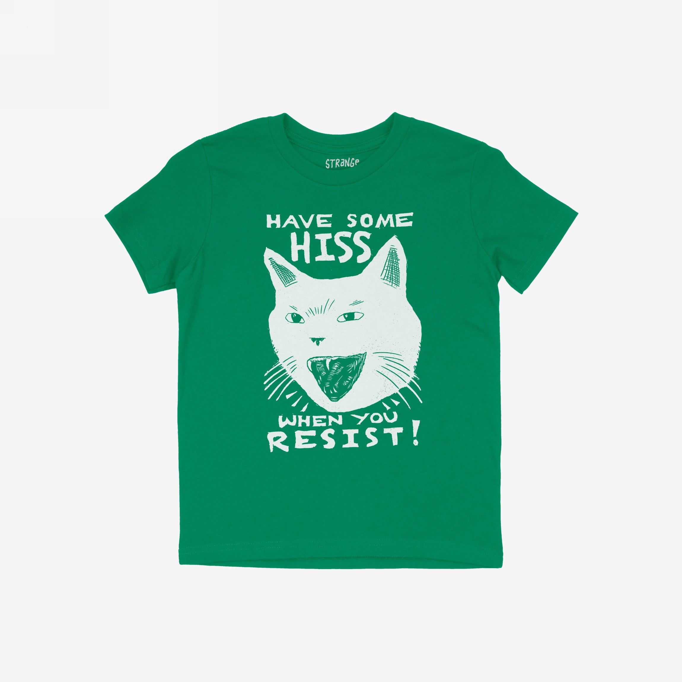 Hiss When You Resist Cat T-shirt