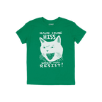 Hiss When You Resist Cat Kids T-shirt