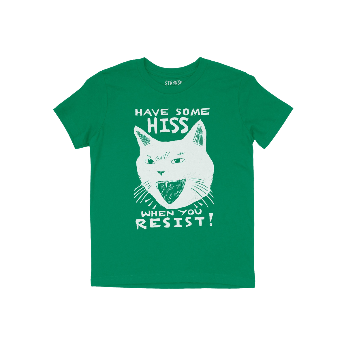Hiss When You Resist Cat Kids T-shirt
