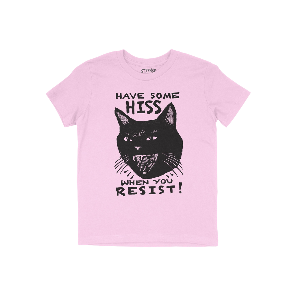 Hiss When You Resist Cat Kids T-shirt
