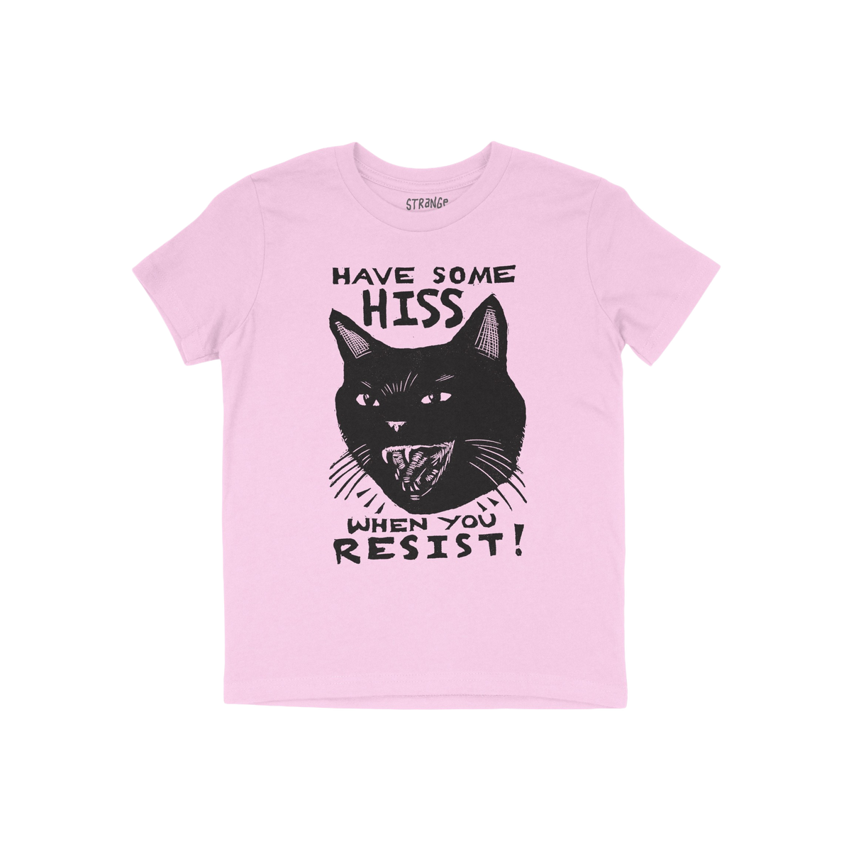 Hiss When You Resist Cat Kids T-shirt