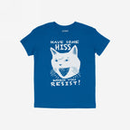 Hiss When You Resist Cat T-shirt