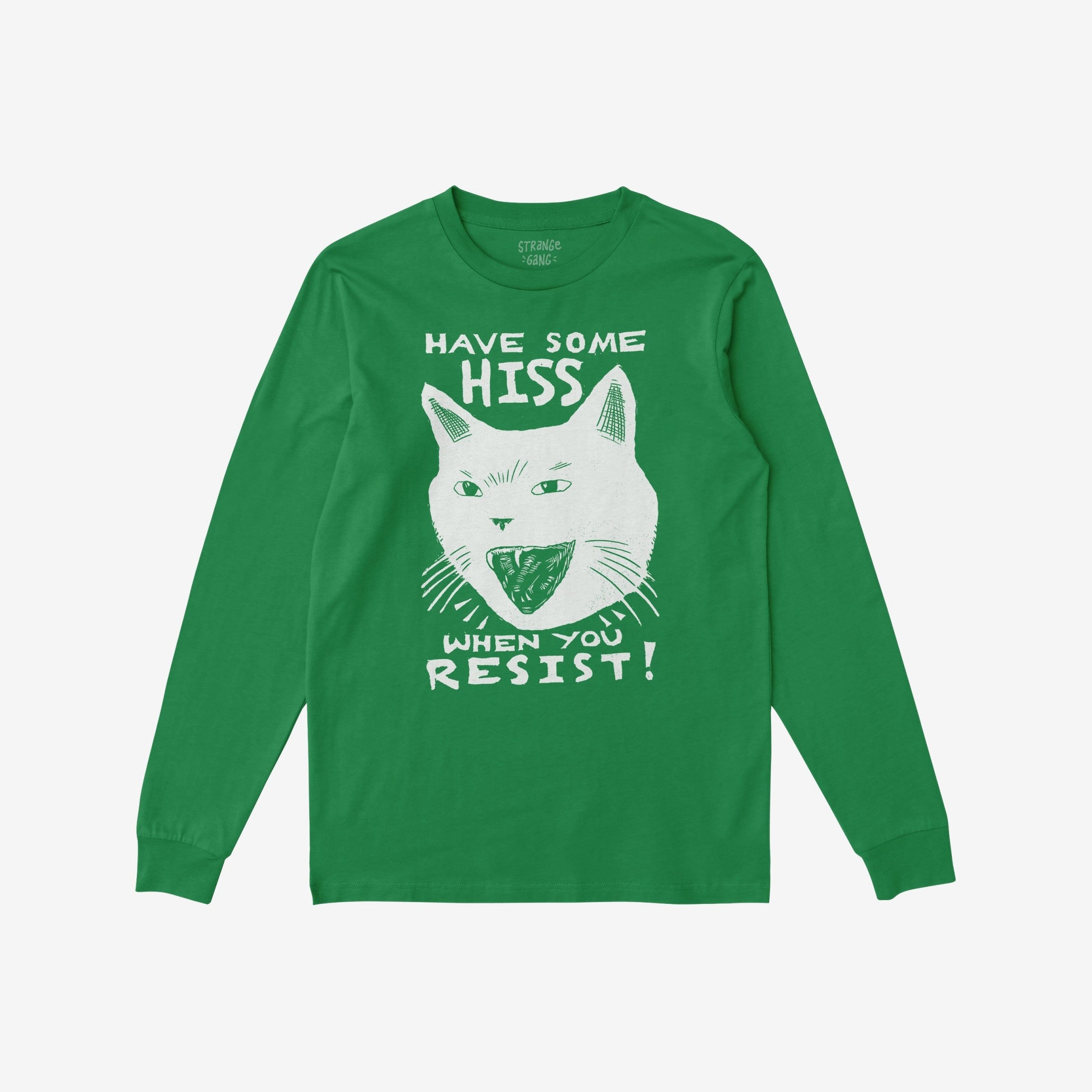 Hiss When You Resist Cat T-shirt