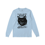 Hiss When You Resist Cat Long Sleeve T-shirt