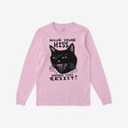 Hiss When You Resist Cat T-shirt