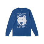 Hiss When You Resist Cat Long Sleeve T-shirt