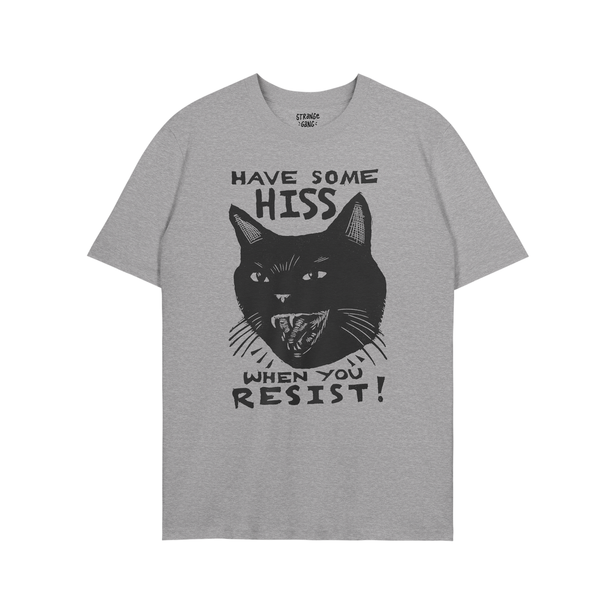 Hiss When You Resist Cat T-shirt