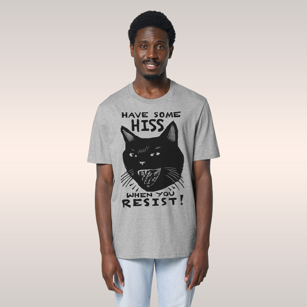 Hiss When You Resist Cat T-shirt
