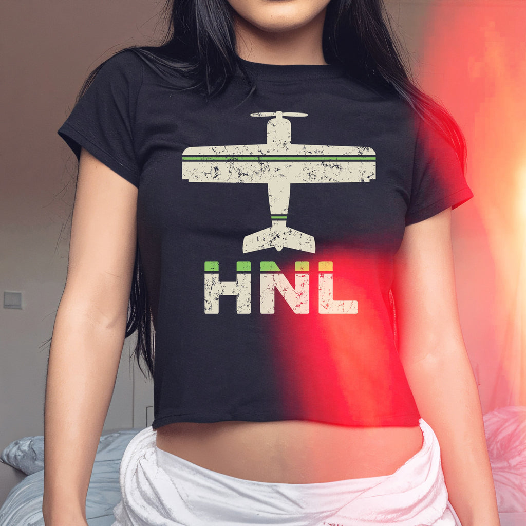 Honolulu HNL Airport Women's Baby Tee