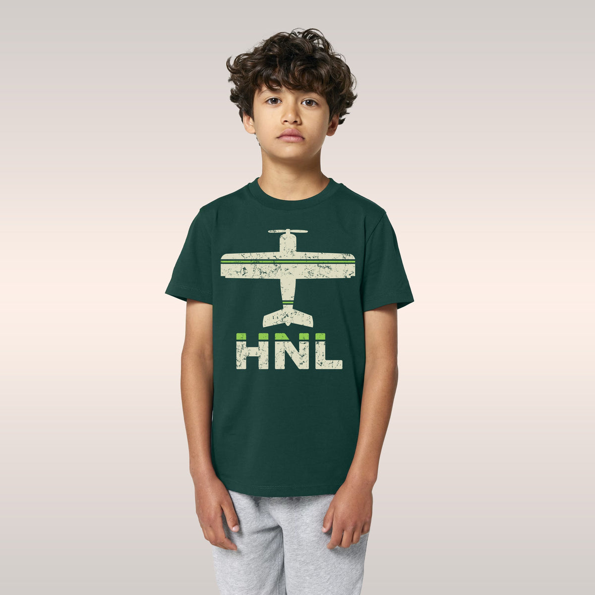 Honolulu HNL Airport Kids T-shirt