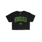 Honolulu 808 Crop Top