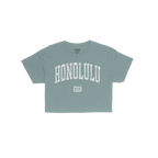 Honolulu 808 Crop Top