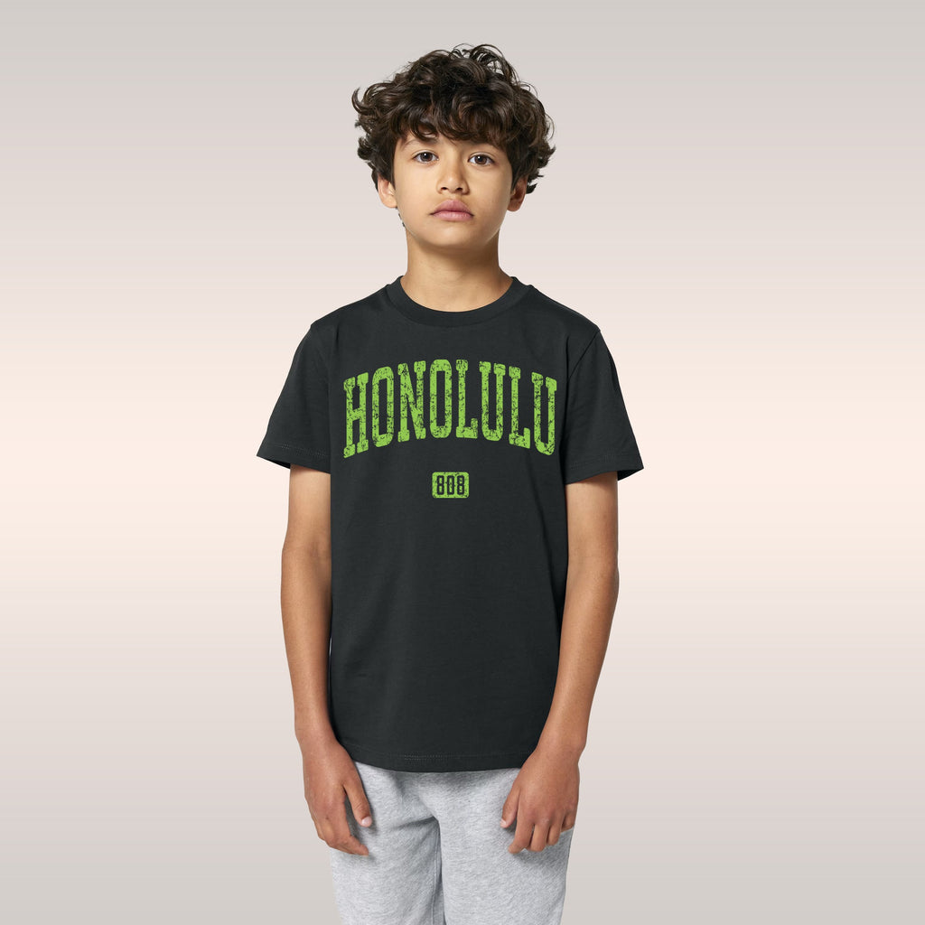 Honolulu 808 Kids T-shirt