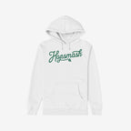 Hopsmash Hoodie & Sweatshirt featuring Hopsmash in green script with a hop cone graphic, ideal for hop enthusiasts who value bold flavors and outspoken style, reflecting a commitment to individuality.
