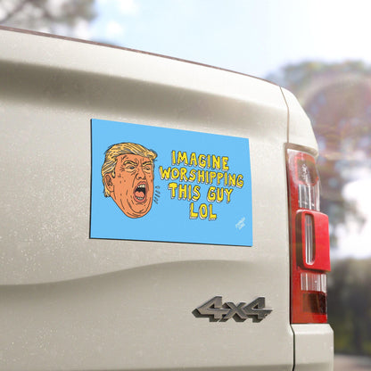 Anti Trump LOL Magnet & Sticker