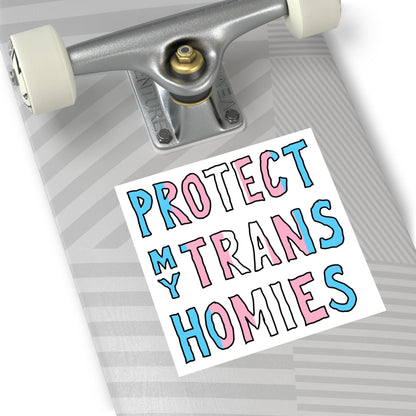 Protect My Trans Homies Sticker & Magnet