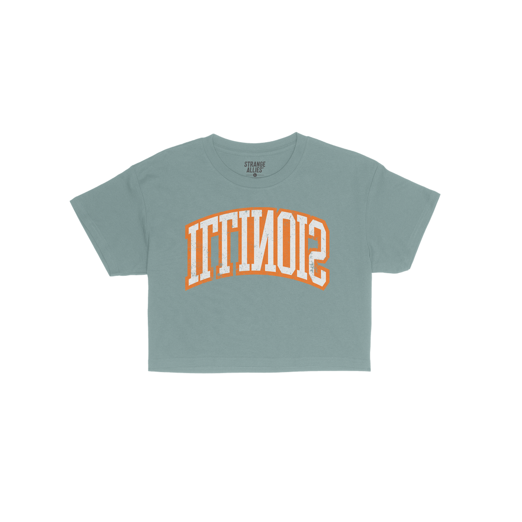 Illinois Flipped Crop Top