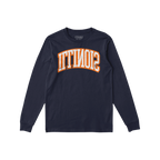 Illinois Flipped Long Sleeve T-shirt