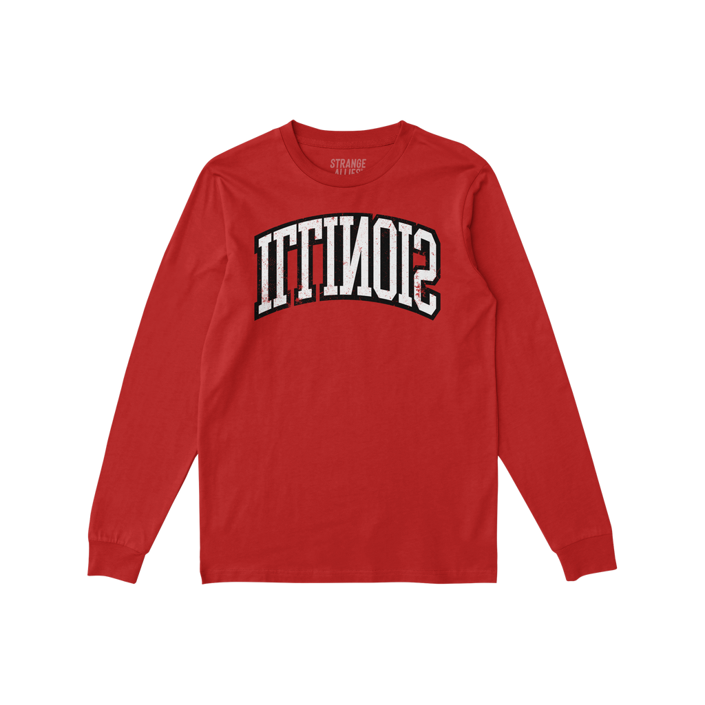 Illinois Flipped Long Sleeve T-shirt