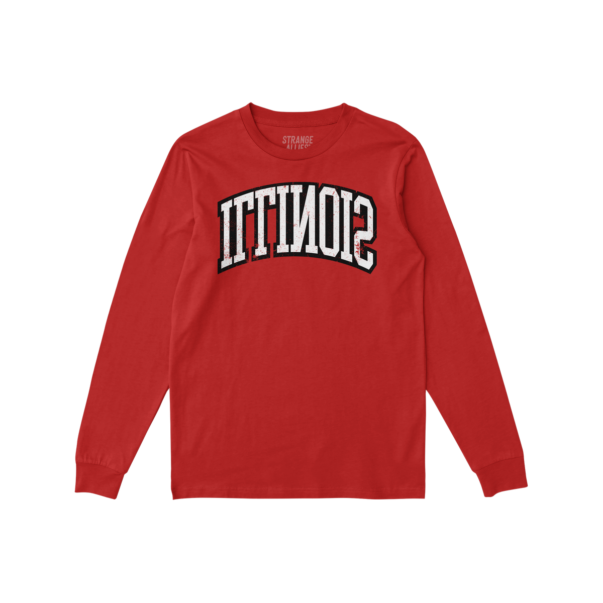 Illinois Flipped Long Sleeve T-shirt