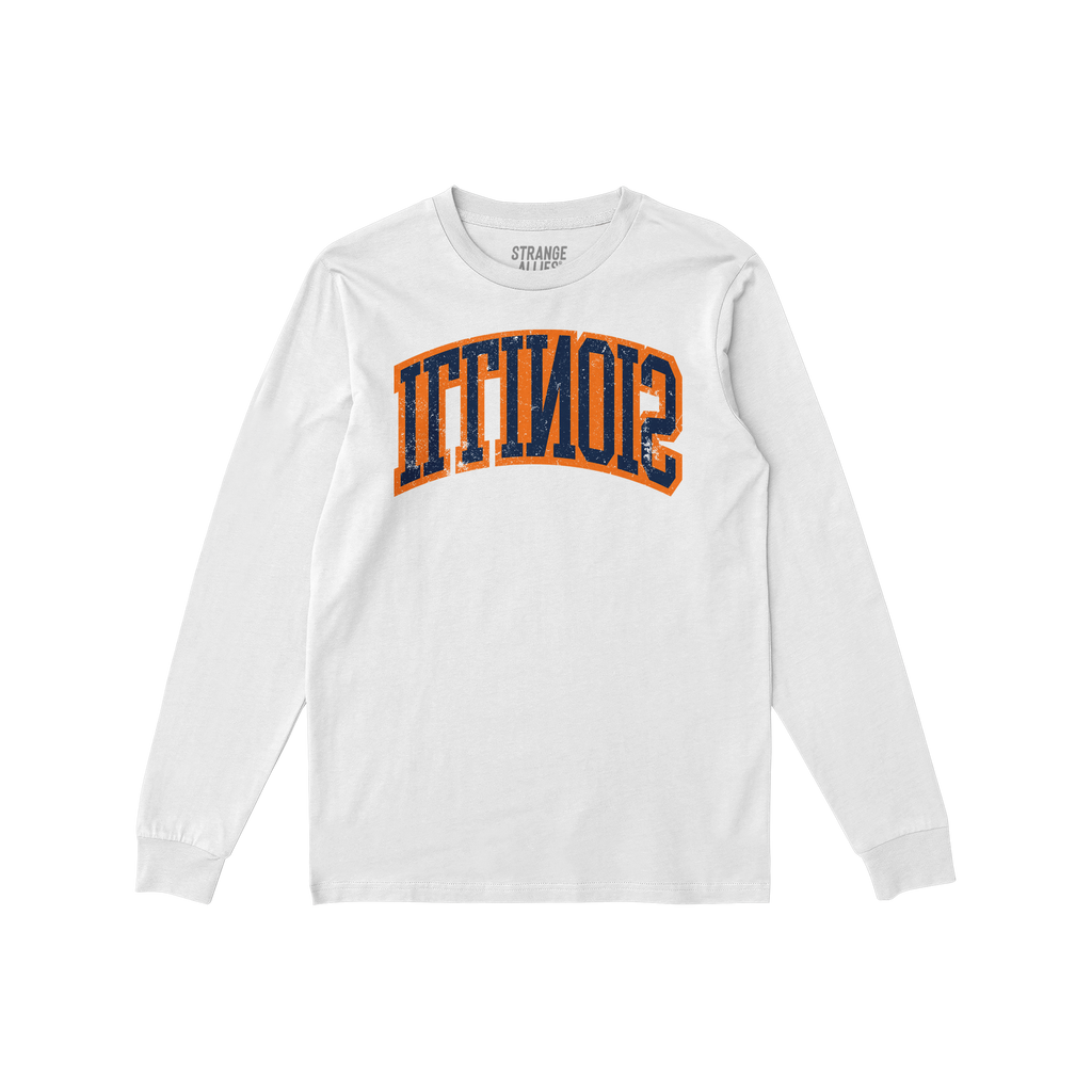 Illinois Flipped Long Sleeve T-shirt