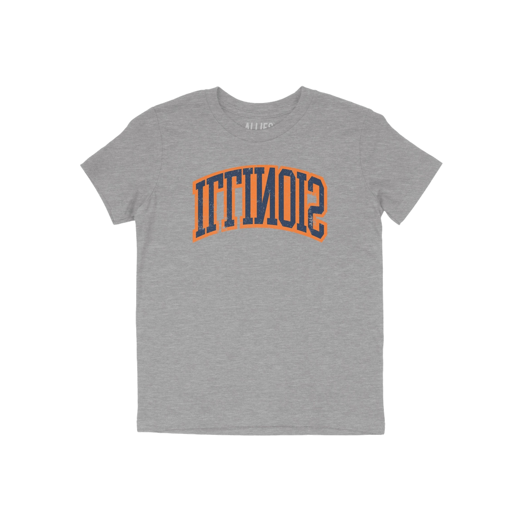Illinois Flipped Kids T-shirt