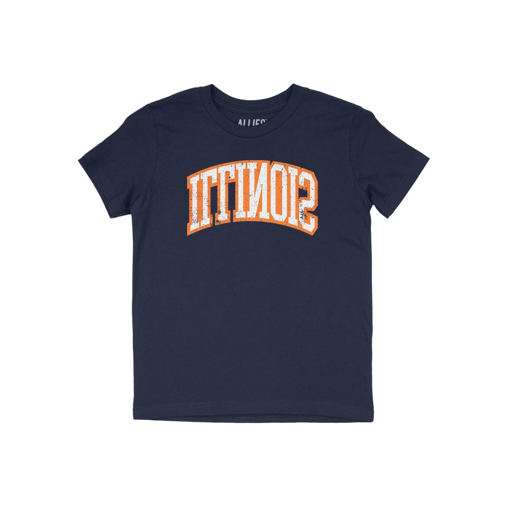 Illinois Flipped Kids T-shirt