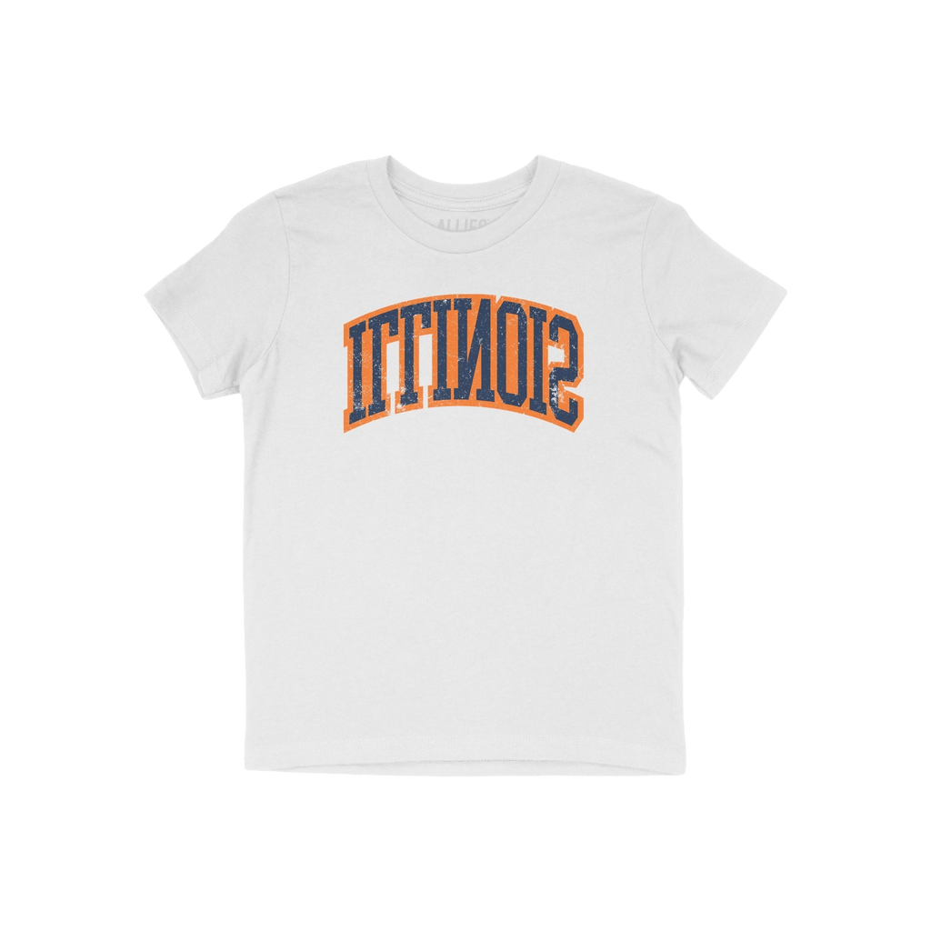 Illinois Flipped Kids T-shirt