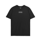 Intensive Purposes T-shirt featuring bold white text on the chest, humorously embracing linguistic errors. The back neckline 