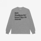 Iowa Football Stadium Address T-shirt