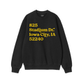 Iowa Football Stadium Address Sweatshirt