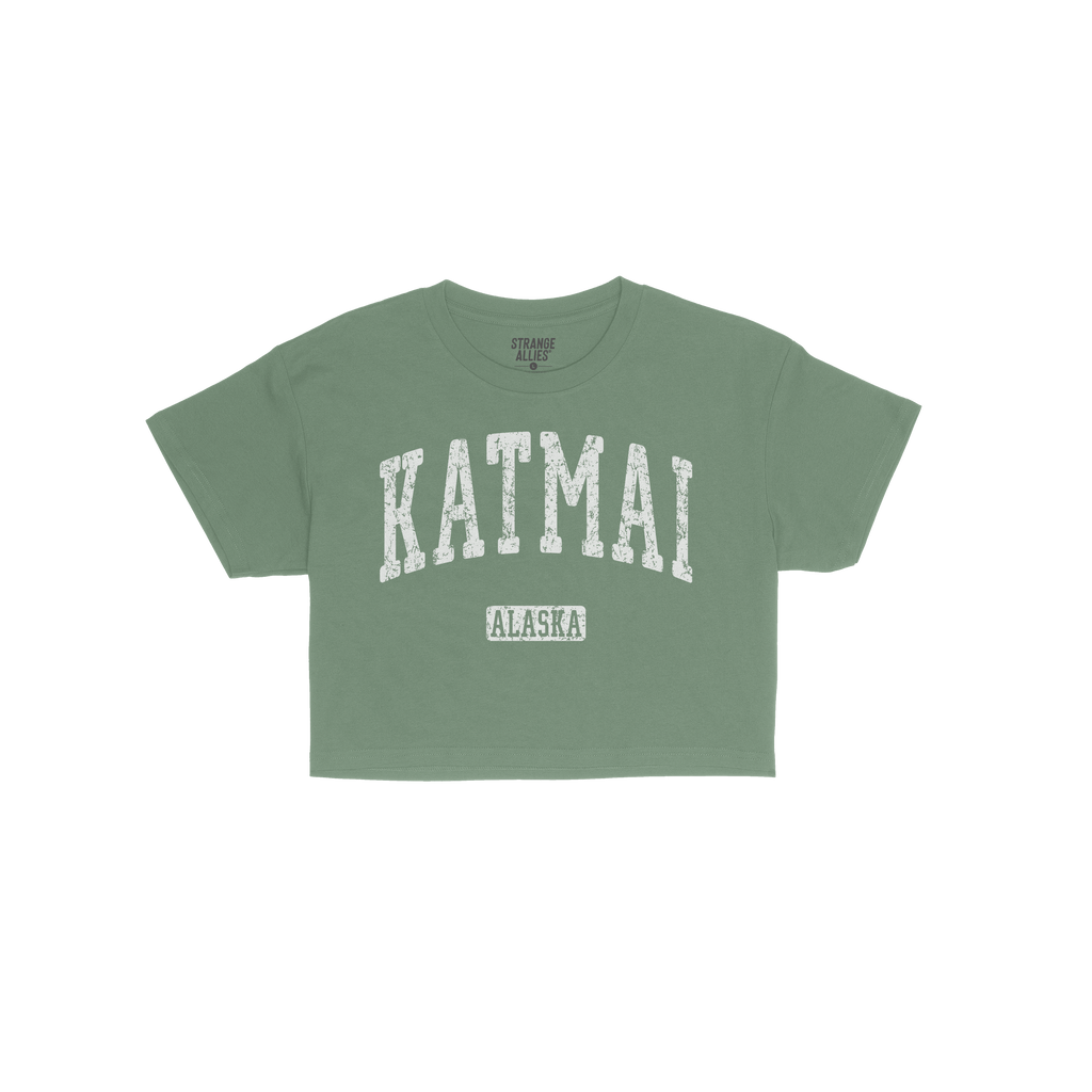 Katmai Alaska Crop Top