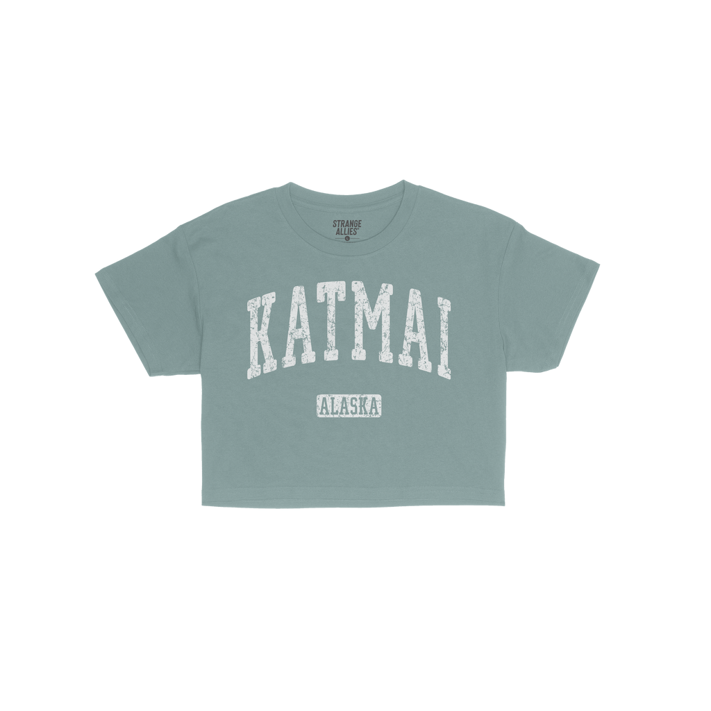 Katmai Alaska Crop Top