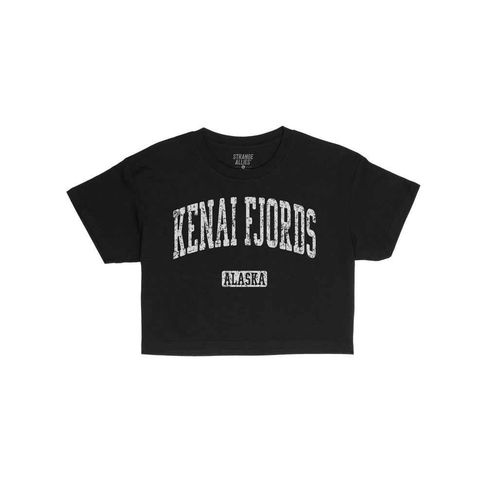 Kenai Fjords Alaska Crop Top
