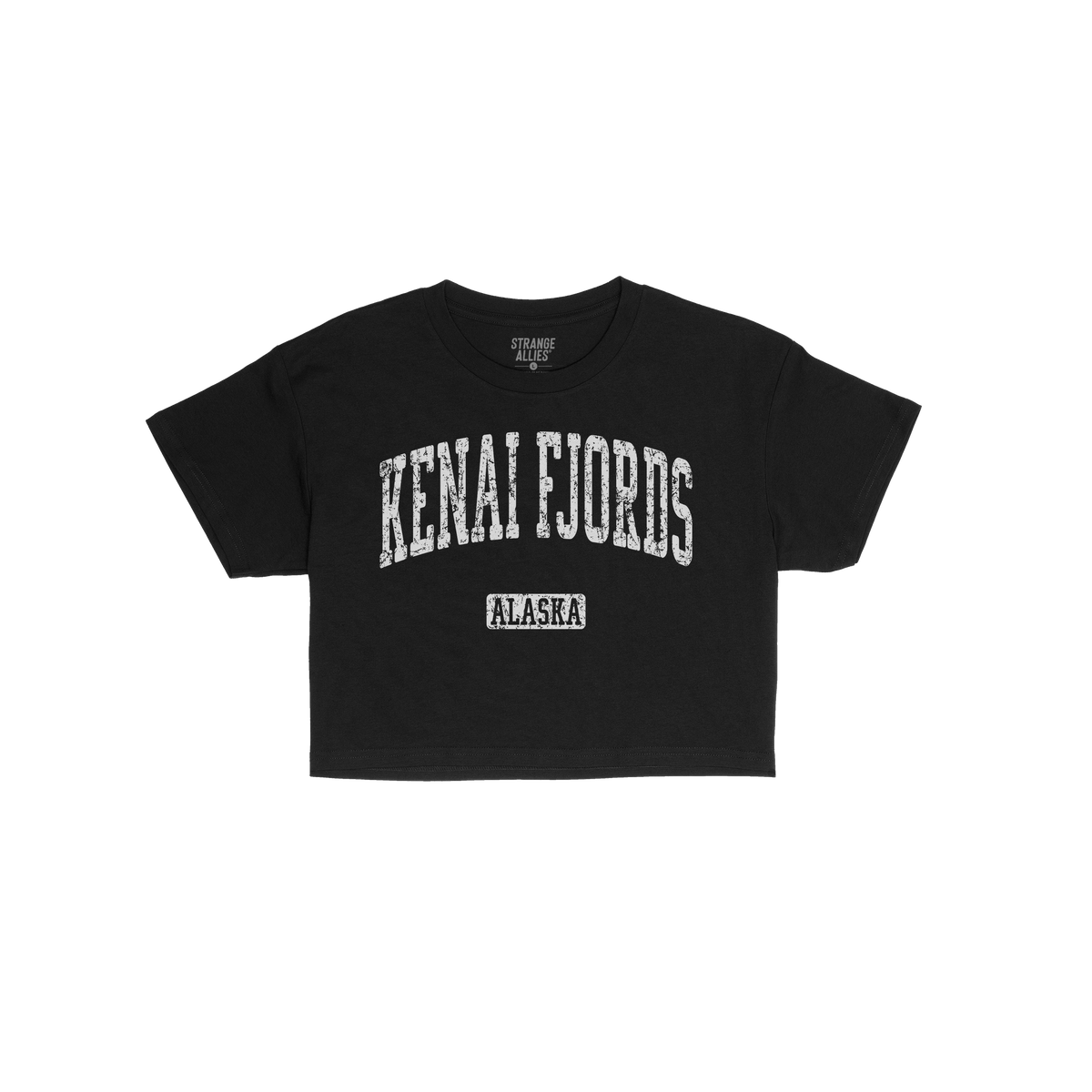 Kenai Fjords Alaska Crop Top