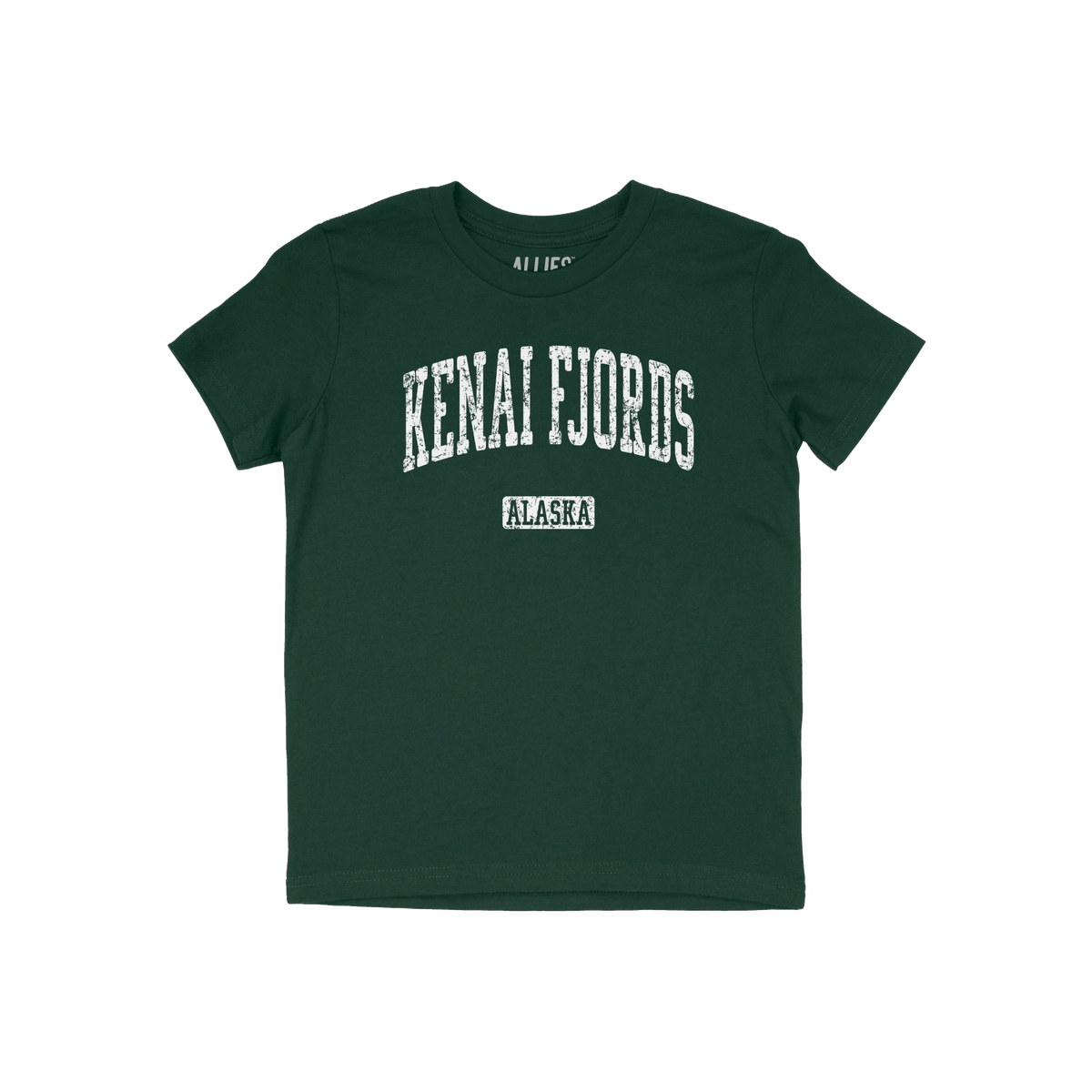 Kenai Fjords Alaska Kids T-shirt