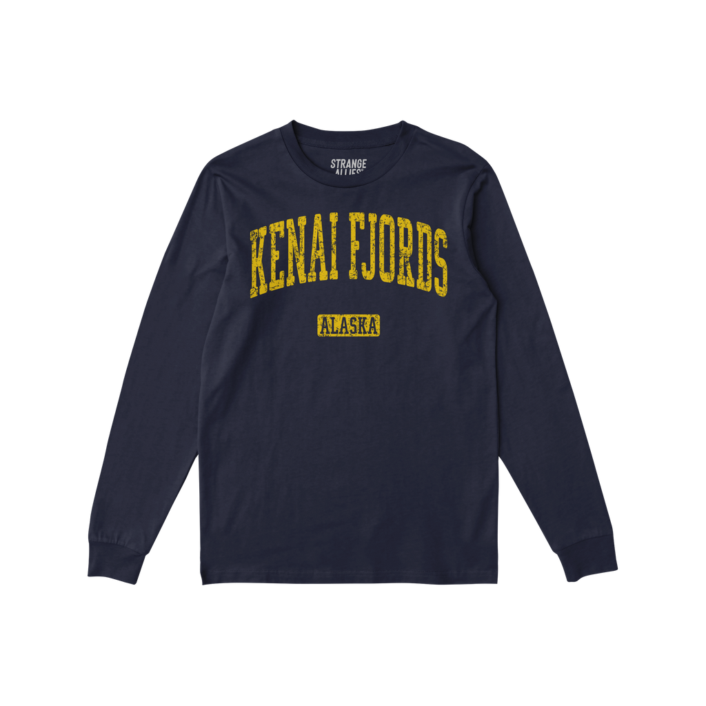 Kenai Fjords Alaska Long Sleeve T-shirt