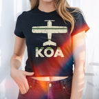 Kona KOA Airport Women's Baby Tee