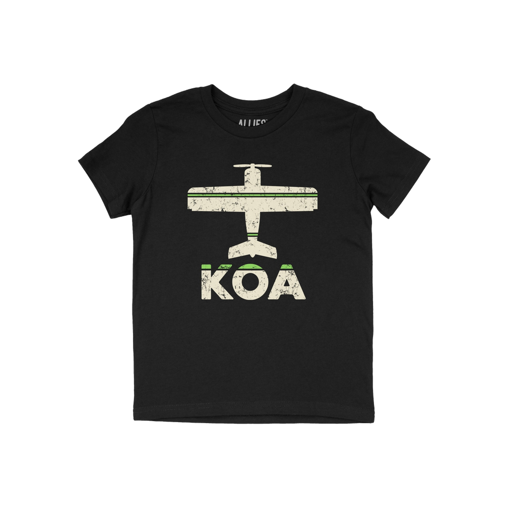 Kona KOA Airport Kids T-shirt