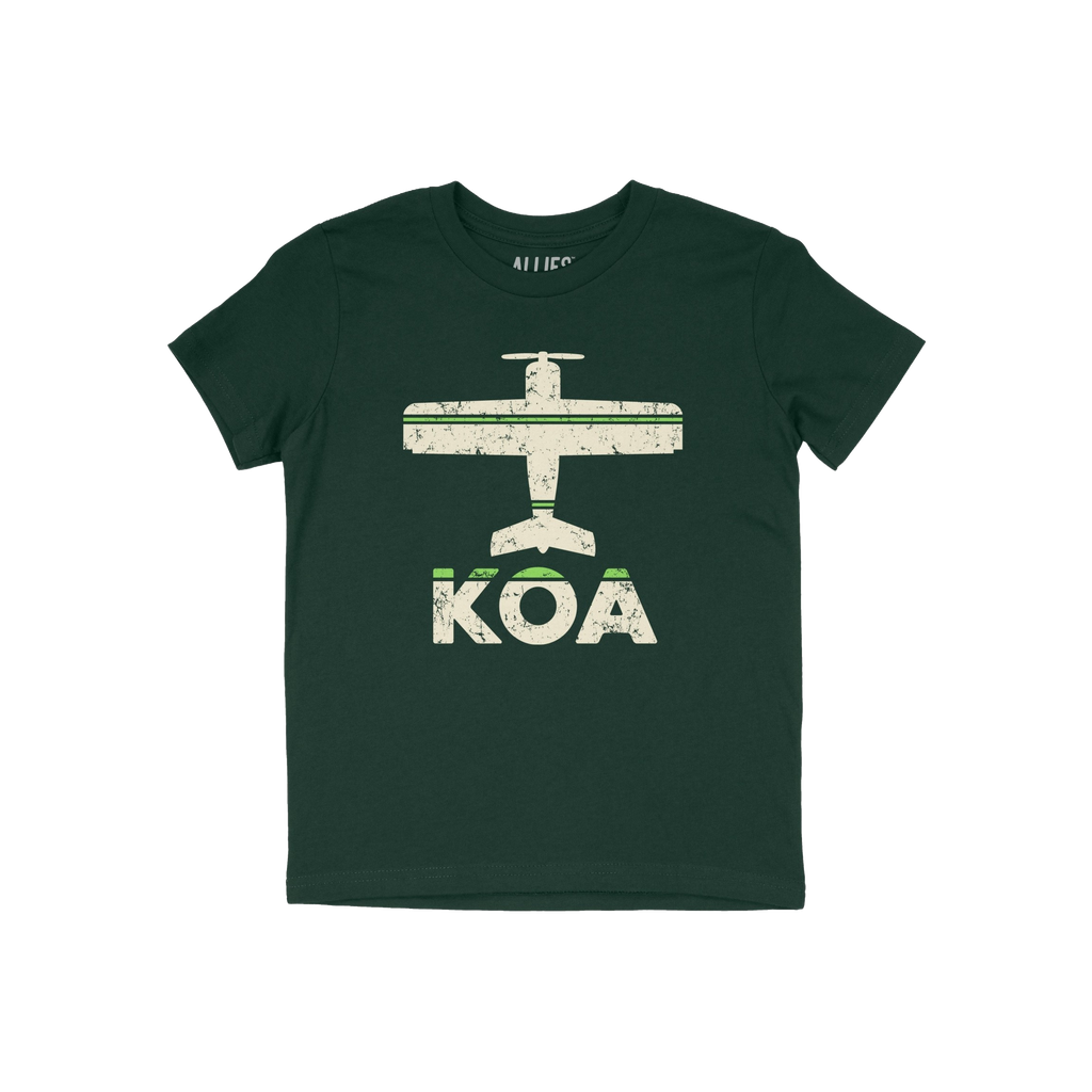 Kona KOA Airport Kids T-shirt