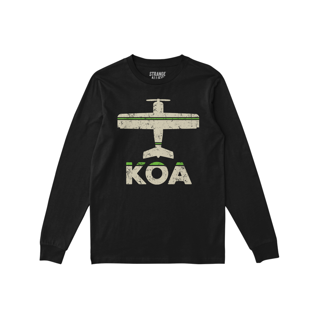 Kona KOA Airport Long Sleeve T-shirt