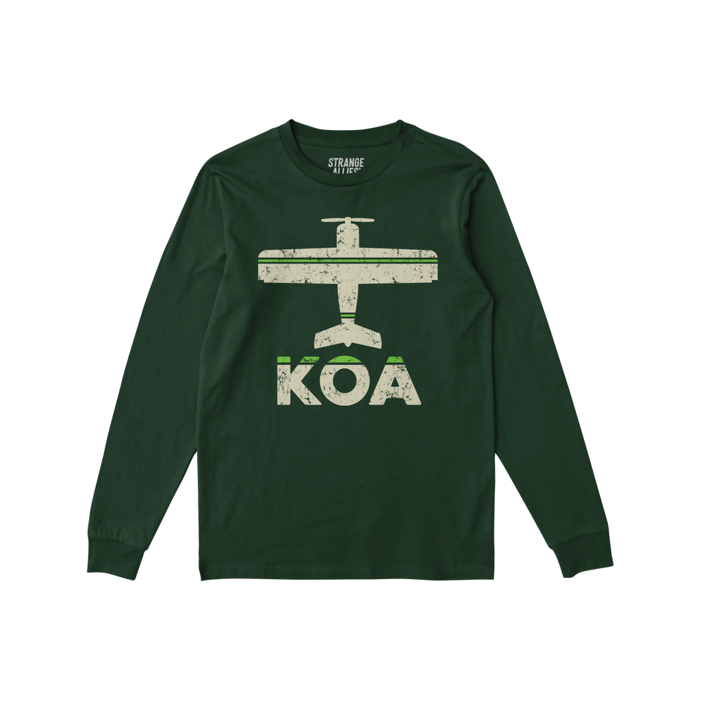 Kona KOA Airport Long Sleeve T-shirt