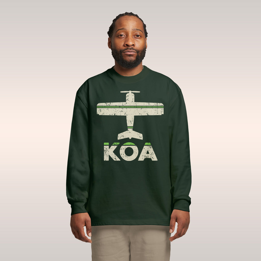 Kona KOA Airport Long Sleeve T-shirt