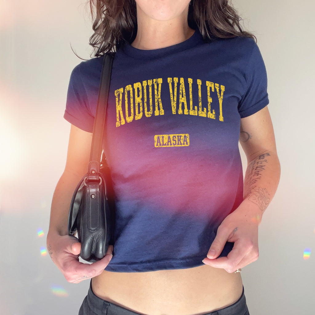 Kobuk Valley Alaska Women's Baby Tee