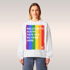Custom Hate Has No Home Here Pride Sweatshirt