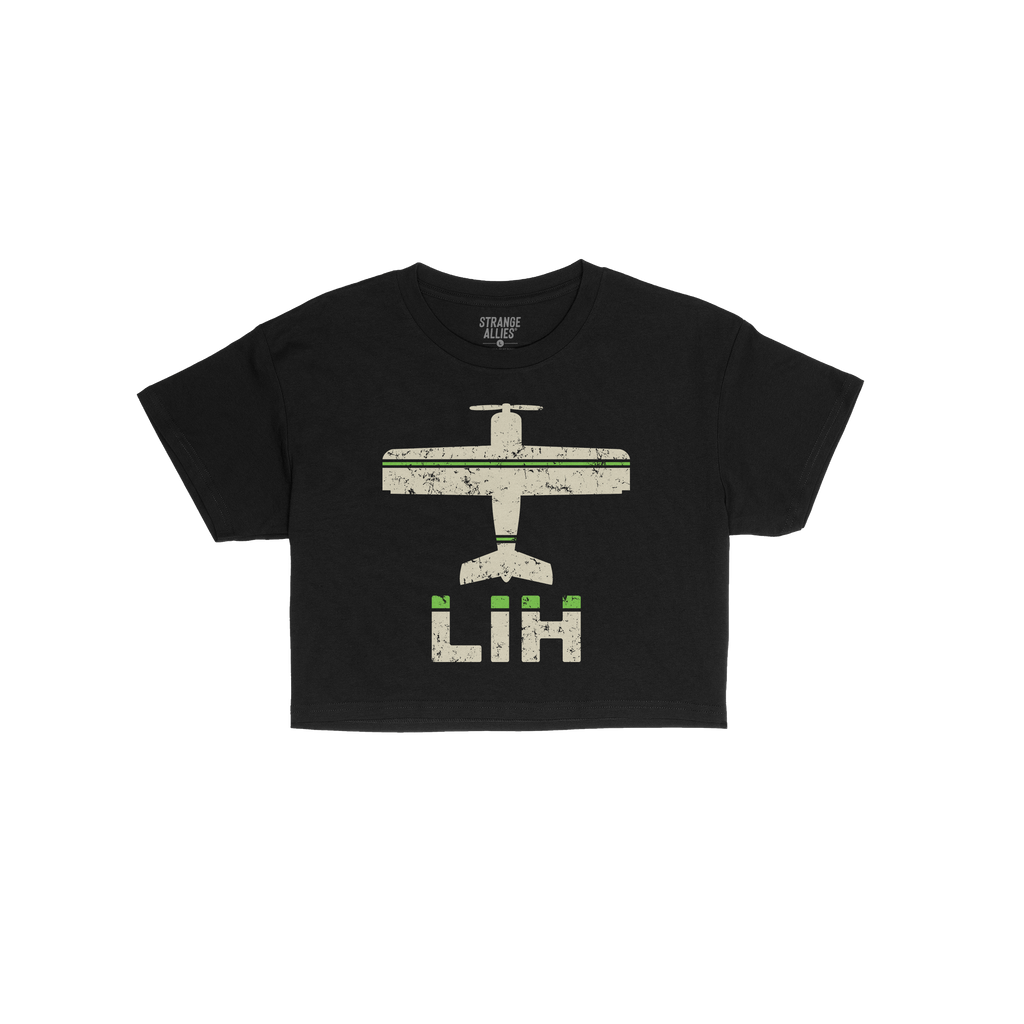 Lihue LIH Airport Kauai Crop Top