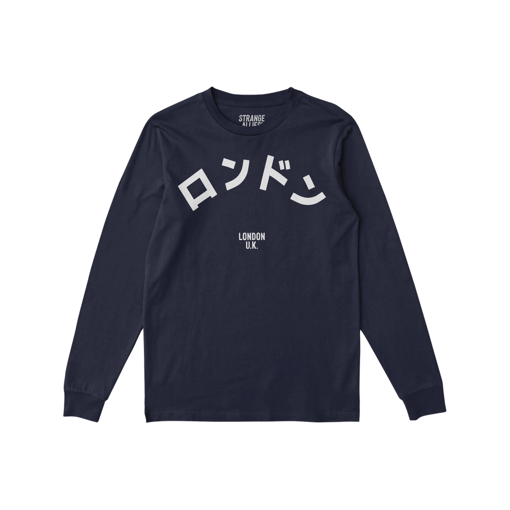 London Japanese Long Sleeve T-shirt